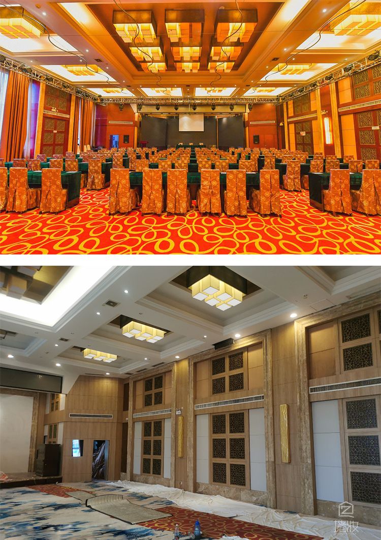 湖北荆门江汉明珠国际酒店LX木纹膜lg木纹膜翻新改造案例展