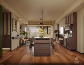 LX Hausys 艾妆 | 美式复古，勾勒质感家居内核